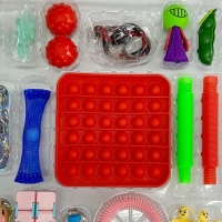 Calendar Advent cu 24 jucarii antistres, Fidget toys S085